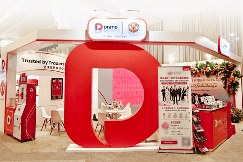 D Prime celebra prêmio na WikiEXPO Hong Kong 2026 ao lado do seu G1 Global Booth.